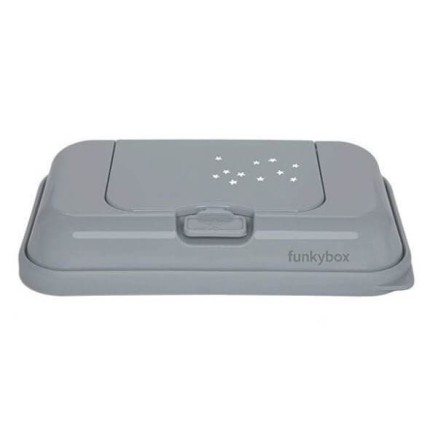 Pojemnik na Chusteczki To Go, Grey Little Stars / Funkybox