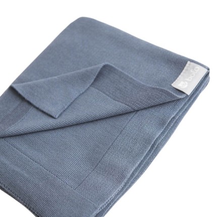 Lekki kocyk bambusowy 80×100 – niebieski / Bolo