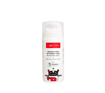 Delikatny krem do twarzy i ciała dla dzieci, 100 ml / Lullalove