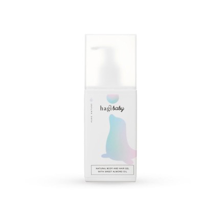 Naturalny żel do ciała i włosów z olejem ze słodkich migdałów, 250 ml / Hagi Cosmetics