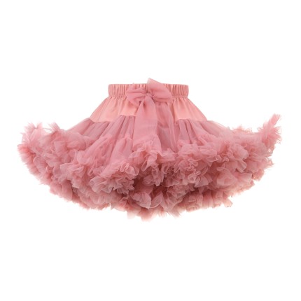 Spódnica Pettiskirt - Koralowy Róż / Manufaktura Falbanek