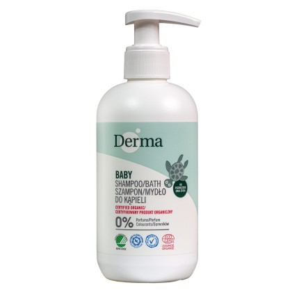 Szampon i mydło do kąpieli - różne pojemności / Derma Eco Baby