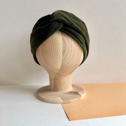 Turband Velvet Pickle Green