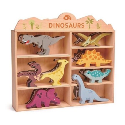 Drewniane figurki do zabawy - dinozaury /Tender Leaf Toys