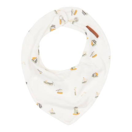 Apaszko-bandanka Sailors Bay White / Little Dutch