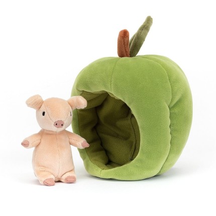 Świnka w jabłku 18 cm / Jellycat BRAM2P