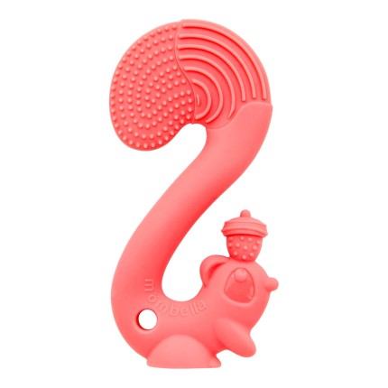 Gryzak Zabawka Squirrel Red / Mombella