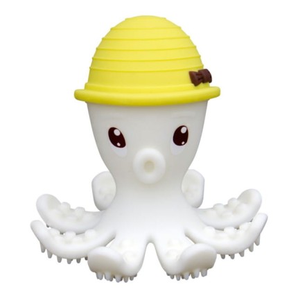 Gryzak Zabawka Ośmiornica Yellow / Mombella