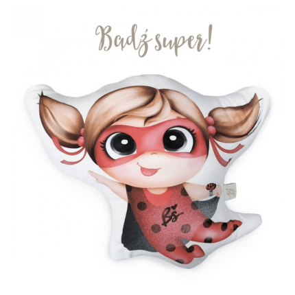 Poduszeczka - Superhero Ladybug girl / BabySteps