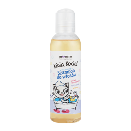 Wygładzający szampon do włosów Kicia Kocia, 150 ml / MomMe
