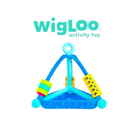 Wigloo Piramidka. Zabawka sensoryczna.