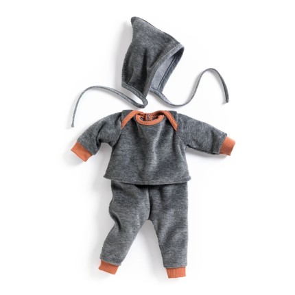 Dres welurowy dla lalki (kolekcja POMEA) / Djeco DJ07898