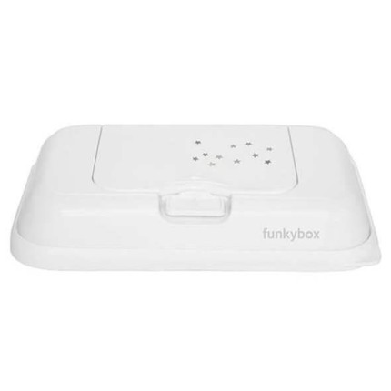 Pojemnik na Chusteczki To Go, White Little Stars / Funkybox