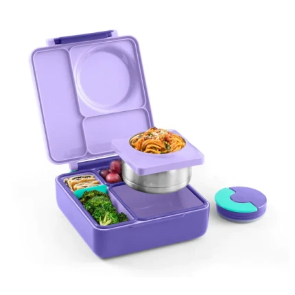 OMIEBOX lunch box z termosem, Purple Plum / OMIE