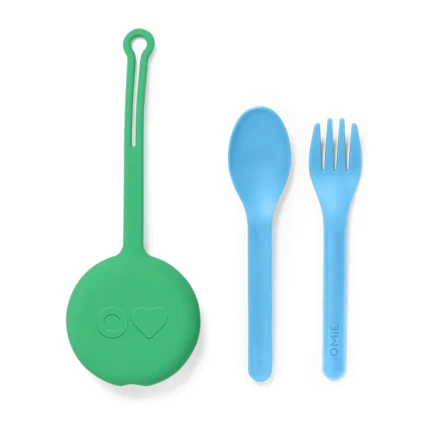 OMIEPOD zawieszka - pokrowiec ze sztućcami, Mint Green / OMIE