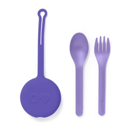 OMIEPOD zawieszka - pokrowiec ze sztućcami, Lilac / OMIE