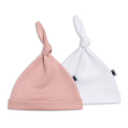 Czapka PINK & WHITE, dwupak / Pink no More