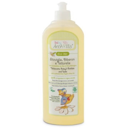 Płyn do mycia butelek i smoczków, z surfaktantem z oliwy z oliwek, 500 ml / Baby Anthyllis