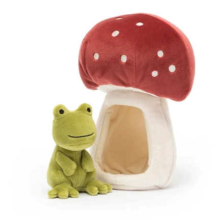 Żaba w muchomorze 21 cm / Jellycat FORF2F