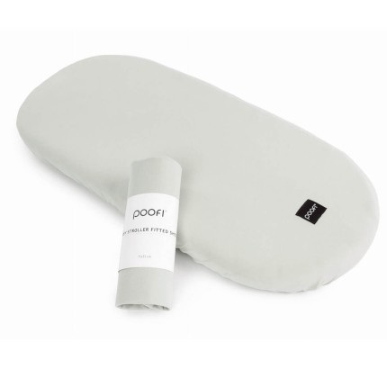 Prześcieradło do gondoli Organic kolor - jasny szary / POOFI