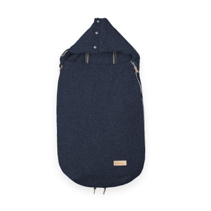 Śpiworek Robin Chudek z wełny merino - jeans / Beztroska