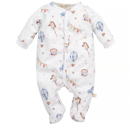 Rampers organic cotton - retro toys / YOSOY