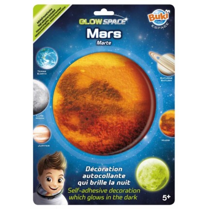 Planeta świecąca w ciemnościach MARS / Buki 3DF8