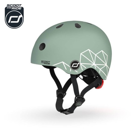 Kask XXS-S dla dzieci 1-5 lat Green Lines / Scootandride
