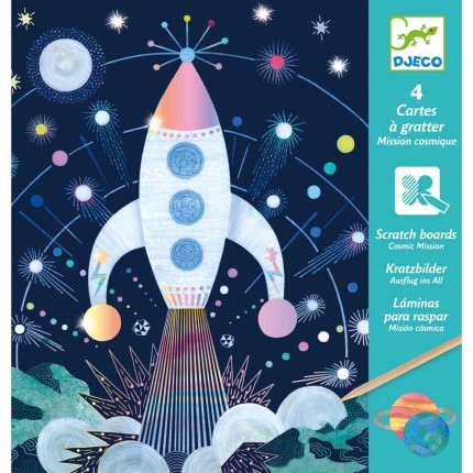 Wydrapywanka KOSMOS / Djeco DJ09727