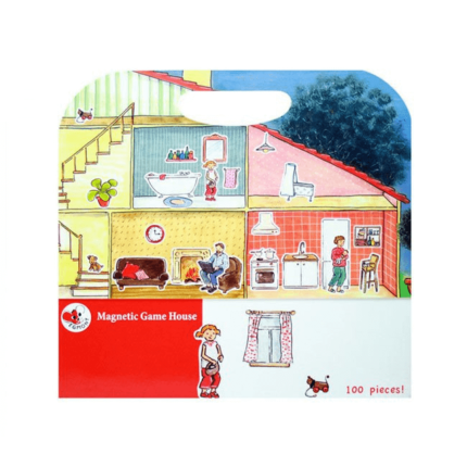 Układanka - gra magnetyczna, Dom / Egmont Toys® 630652