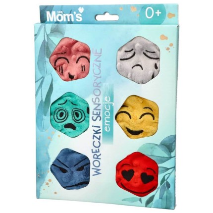 Woreczki sensoryczne - Emocje / Mom's Care