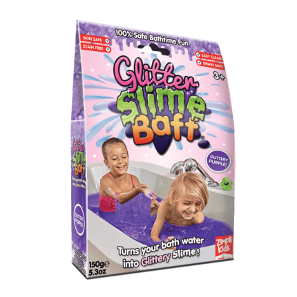 Zestaw do robienia glutów Slime Baff Glitter - fioletowy / Zimpli Kids
