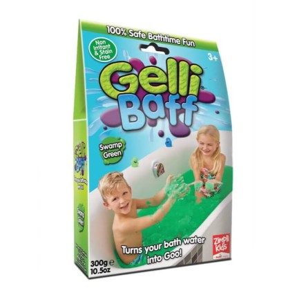 Magiczny proszek do kąpieli Gelli Baff - zielony, 1 użycie / Zimpli Kids