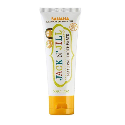 Naturalna Pasta do Zębów z Organicznym Bananem i Ksylitolem, 50 g / Jack N'Jill