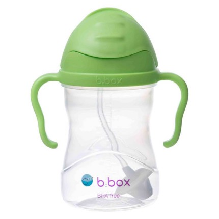Bidon ze słomką 240 ml, JABŁKOWY / b.box