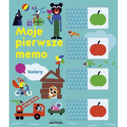 Moje pierwsze MEMO. Kolory / Wydawnictwo Adamada