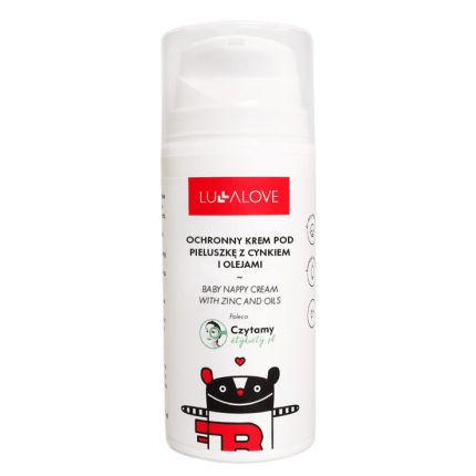 Ochronny krem pod pieluszkę z cynkiem i olejami, 100 ml / Lullalove