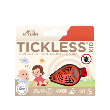 Ultradźwiękowe urządzenie chroniące przed kleszczami TICKLESS® Kid Orange