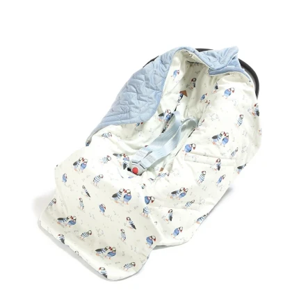 Kocyk do fotelika samochodowego MULTI - PUFFIN / La Millou