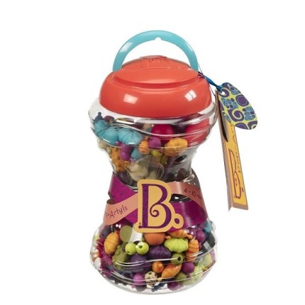 Pop-Arty! – zestaw do tworzenia biżuterii – 300 elementów / B.Toys  BX1254Z