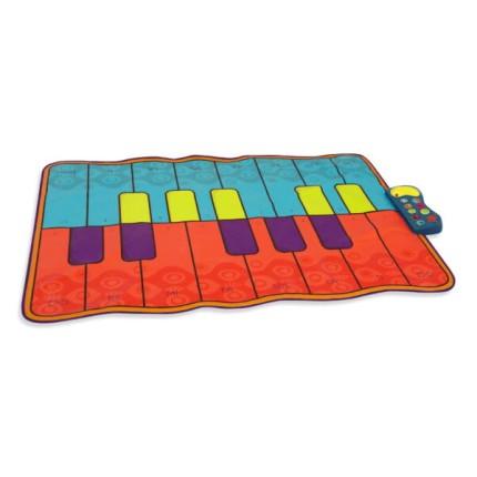 Boogie Woogie Mat: mata muzyczna - pianino podłogowe do tańca i miksowania muzyki / B.Toys