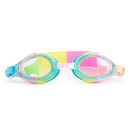 Okulary do pływania Aqua2ude - Błyszcząca Tęcza 3+/ Bling2o