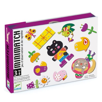 Gra karciana Minimatch / Djeco DJ05175