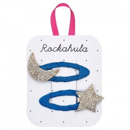 2 spinki do włosów Starry Skies / Rockahula Kids