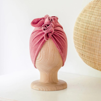 Turban Velvet Dusty Pink / Looks by LUKS