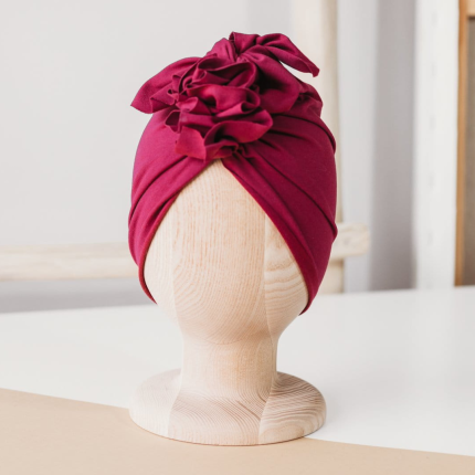 Turban Organic Burgundy / Looks by Luks