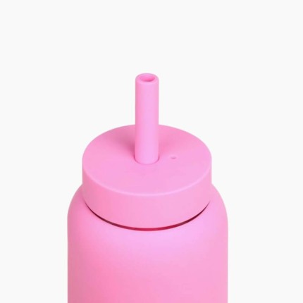 Silikonowa nasadka ze słomką do butelki Bink Mini - Bubblegum / BINK
