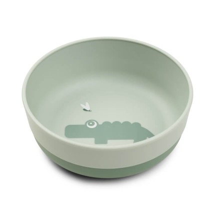Miska dla dziecka Foodie Happy Clouds - Green / Done by Deer