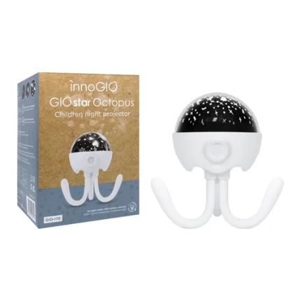 GIOstar Octopus - Projektor z pozytywką dla dzieci / innoGIO