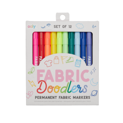 Flamastry do Tkanin, Fabric Doodlers / Ooly
